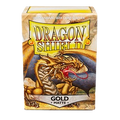 100 Dragon Shield Sleeves - Matte Gold