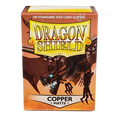 100 Dragon Shield Sleeves - Matte Copper