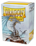 100 Dragon Shield Sleeves - Matte Silver