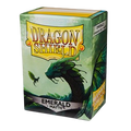 100 Dragon Shield Sleeves - Matte Emerald
