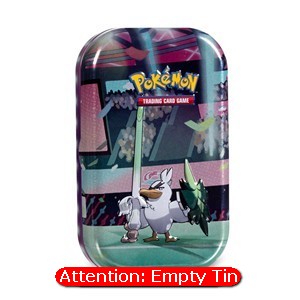 Empty Galar Power Mini Tins: Sirfetch'd Tin