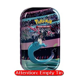 Empty Galar Power Mini Tins: Dragapult Tin