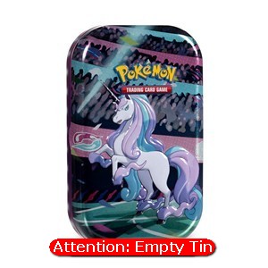 Empty Galar Power Mini Tins: Galarian Rapidash Tin