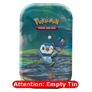 Empty Sinnoh Stars Mini Tins: Piplup Tin