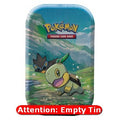 Empty Sinnoh Stars Mini Tins: Turtwig Tin