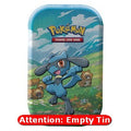 Empty Sinnoh Stars Mini Tins: Riolu Tin