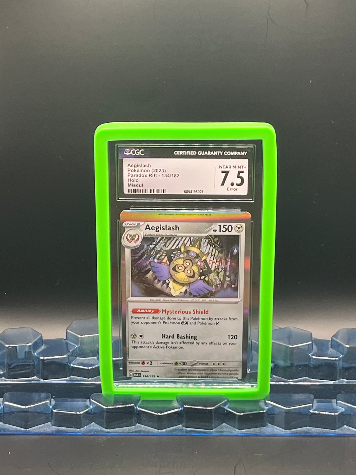 CollectsTCGandMore - Slab Bumper - groen [voor psa, cgc, ugs]