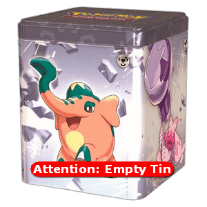 Empty 2024 Metal Stacking Tin