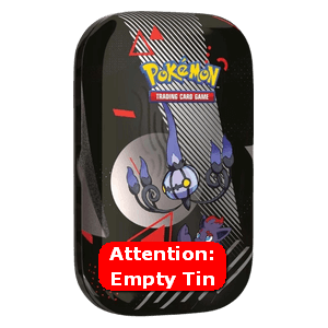 Empty Black Bolt & White Flare: Unova Chandelure Mini Tin