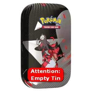 Empty Black Bolt & White Flare: Unova Krookodile Mini Tin