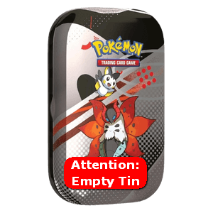 Empty Black Bolt & White Flare: Unova Volcarona Mini Tin