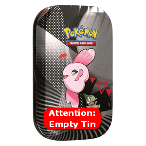 Empty Black Bolt & White Flare: Unova Alomomola Mini Tin