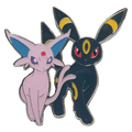 Prismatic Evolutions Premium Figure Collection: Espeon & Umbreon Pin