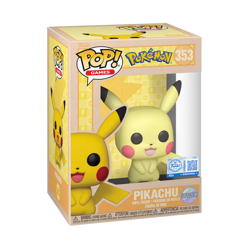 Pikachu soft color 353 Funko-pop