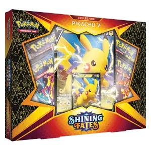 Shining Fates Pikachu v box