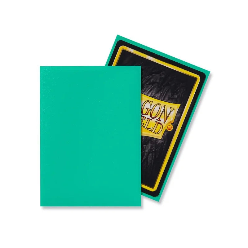 [Pre-Order] 100 Dragon Shield Sleeves - Matte Mint