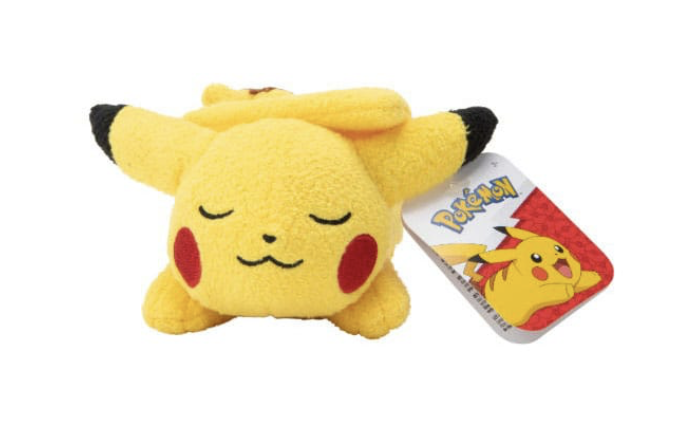 Sleeping Pikachu - plush