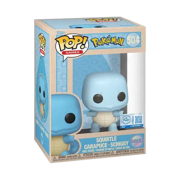 Squirtle soft color 504 Funko-pop